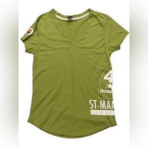 Heineken x st Martin yacht club graphic short sleeve